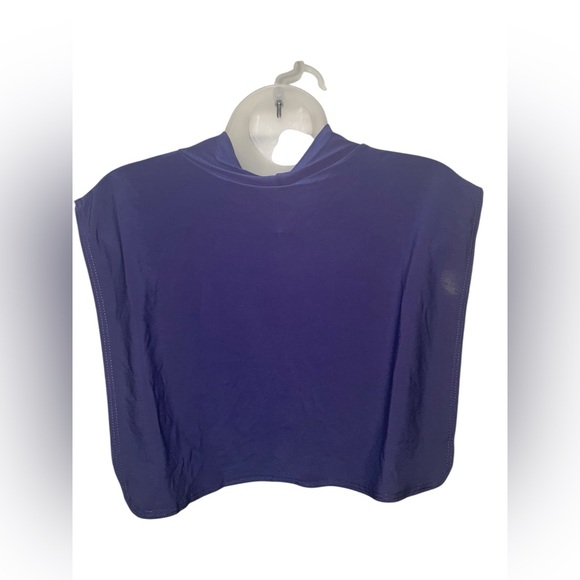 Antthony Design Originals New NWT Navy Mock-Neck Pullover Dickie Size XL/1X - Picture 2 of 4